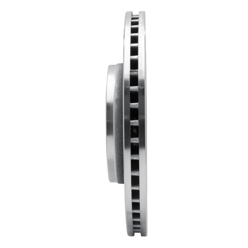 Jeep Wrangler Brake Rotor (1) - Front Left - R1 Concepts - Drilled & Slotted - Silver - `12-`18
